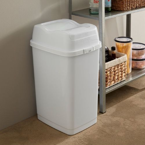 Dunya trash can in Egyptian home