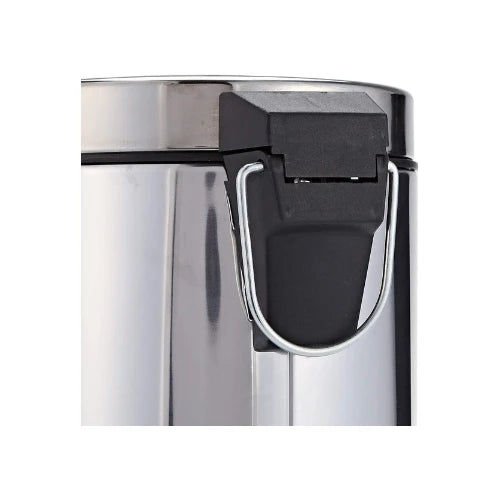 trash can in Egyptian home silver
