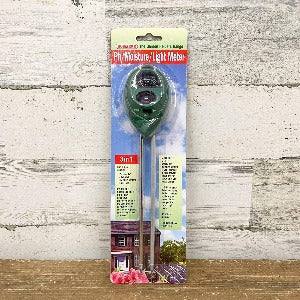 3-in-1 PH, Moisture and Light Meter - Hicks Nurseries
