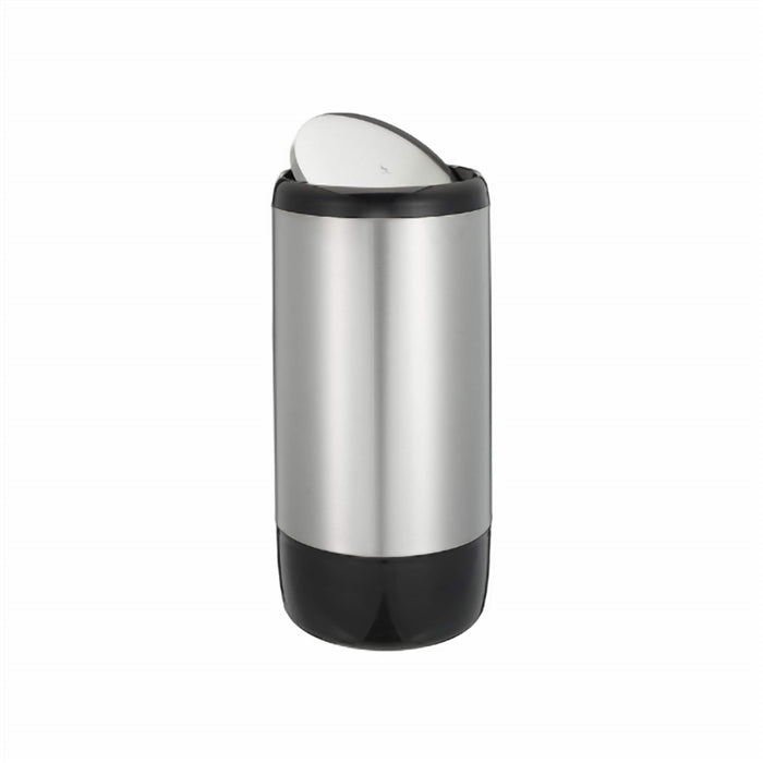 30 L Kitchen Waste Bin with Self-Closing Swing Cap, No Pedal
