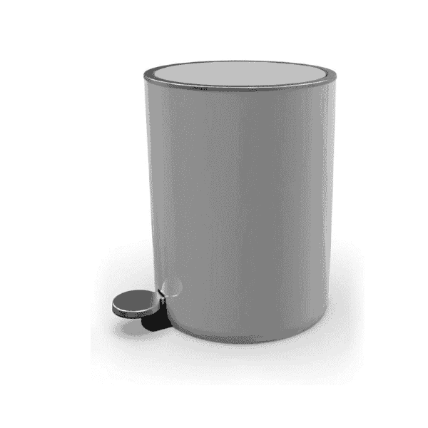 Primanova trash can contents and components flat lay