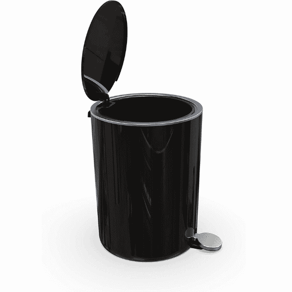 Swing Lid Trash Can 5 Liters Acrylic Primanova color variants