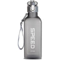 water bottle 900ML gray front view