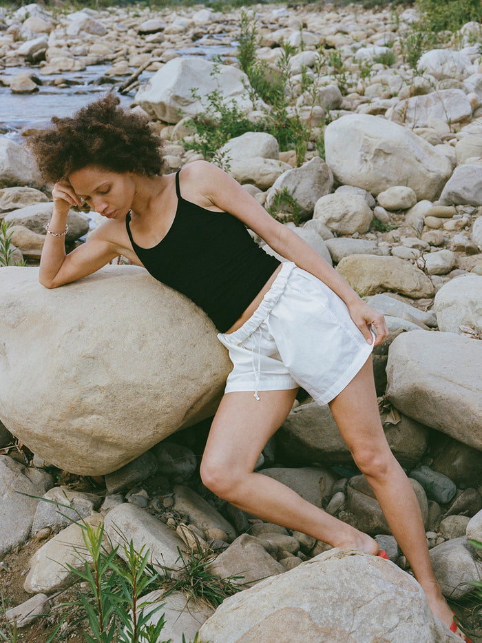 All Day Short, Organic Poplin, Natural