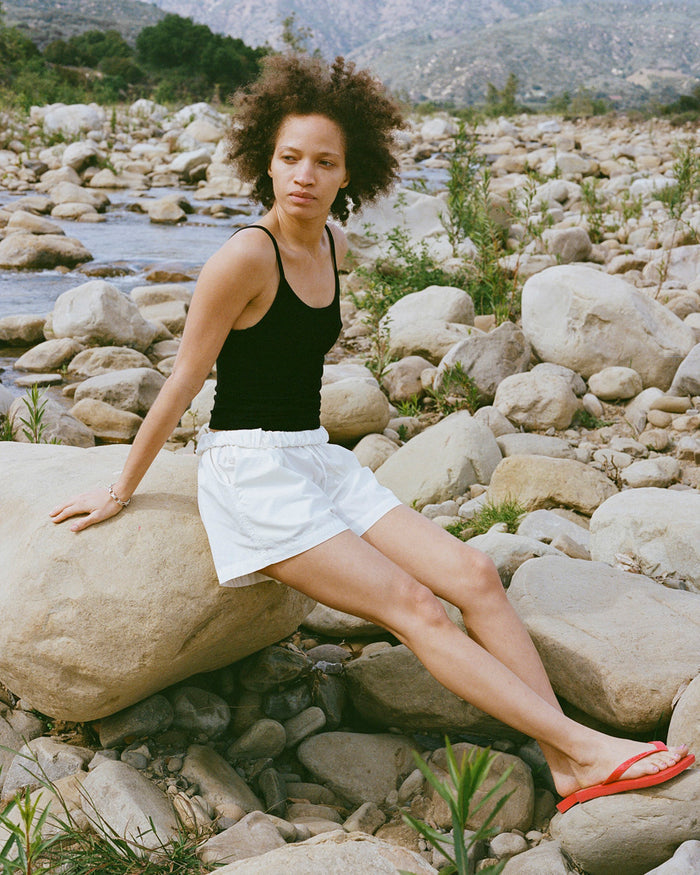 All Day Short, Organic Poplin, Natural