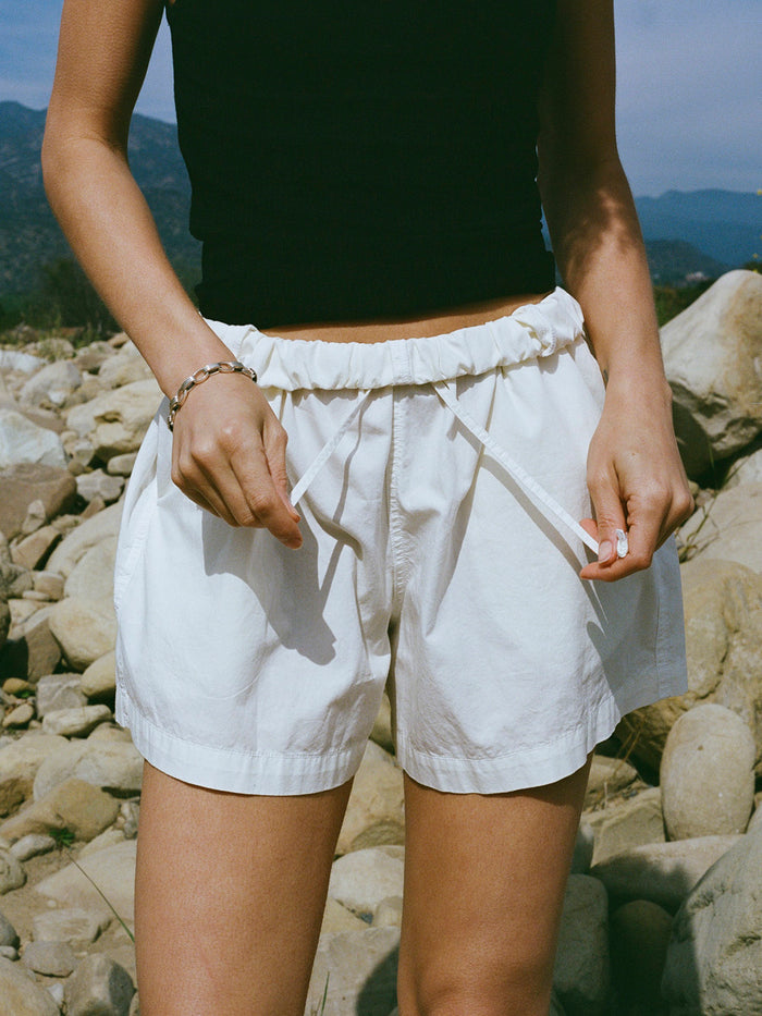 All Day Short, Organic Poplin, Natural