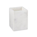 Atticus Bath Tumbler in White
