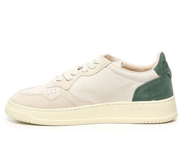 Autry Logo Embossed Lace-Up Sneakers