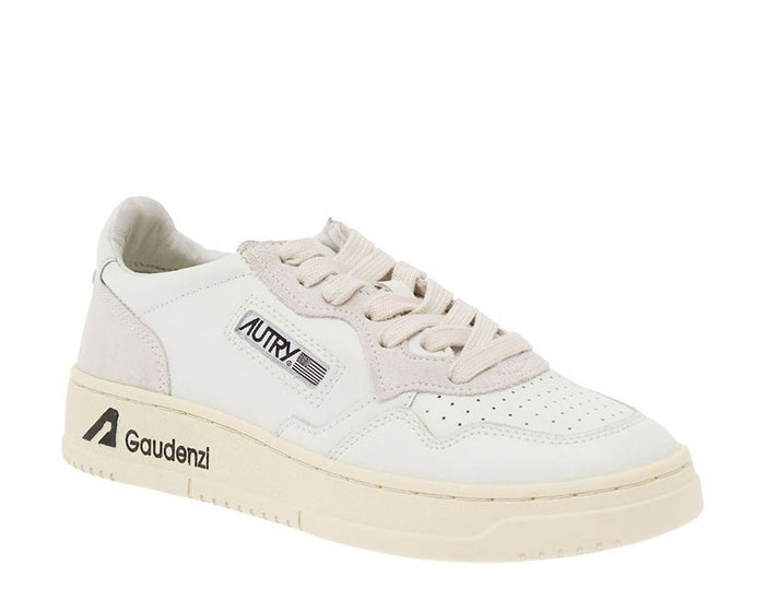 Autry Medalist Low Sneakers with Suede Accents