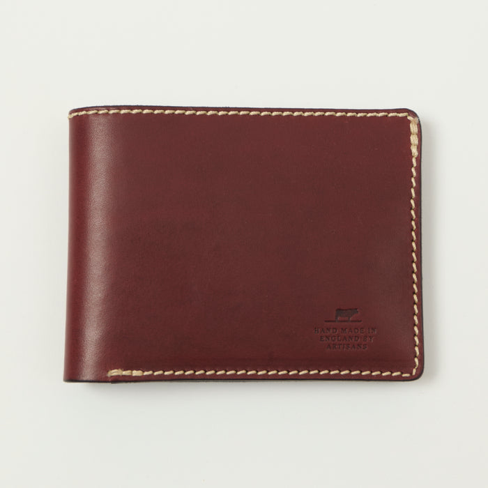 Barnes & Moore Longshore Folding Wallet - Dark Cherry