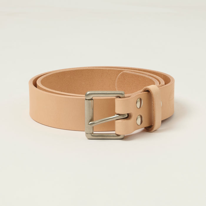 Barnes & Moore Roller Belt - Natural/Nickel