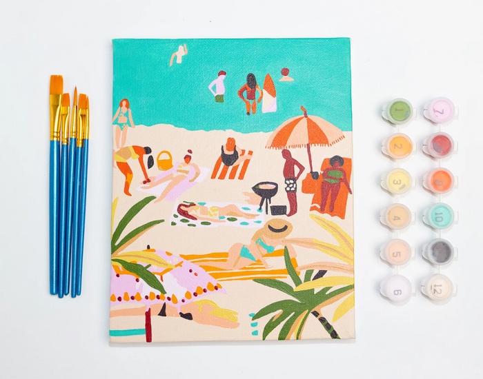 Beach Day by Hebe Studio Paint by Numbers Mini