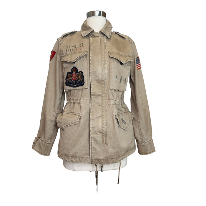 Beige Utility Jacket - XS
