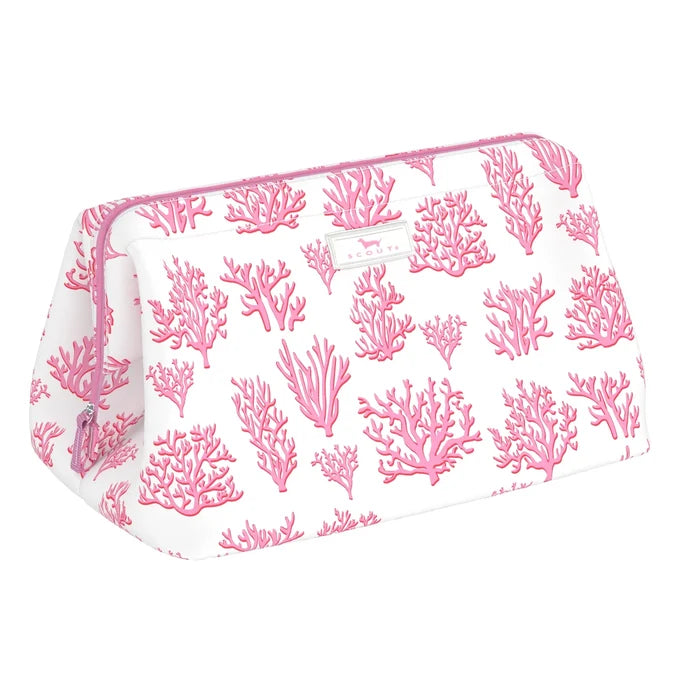 Big Mouth Large Makeup Bag - Floral Reef