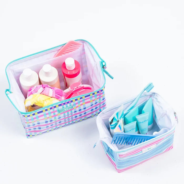 Big Mouth Large Makeup Bag - Floral Reef