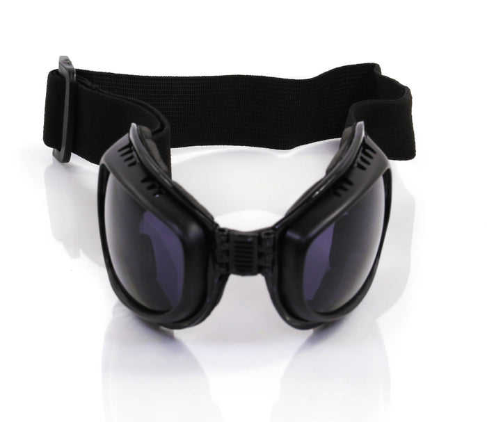 Black Aviator Goggles Glasses Vintage Victorian Welding Cosplay Goth Punk Costume