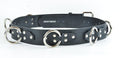 Bondage Belt Large 'O' Rings Genuine Leather