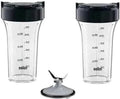 Braun - Smoothie2Go Black Blending Set (2 to go Cups, 2 Lids, Blade Assembly) - JB71 - DISCONTINUED