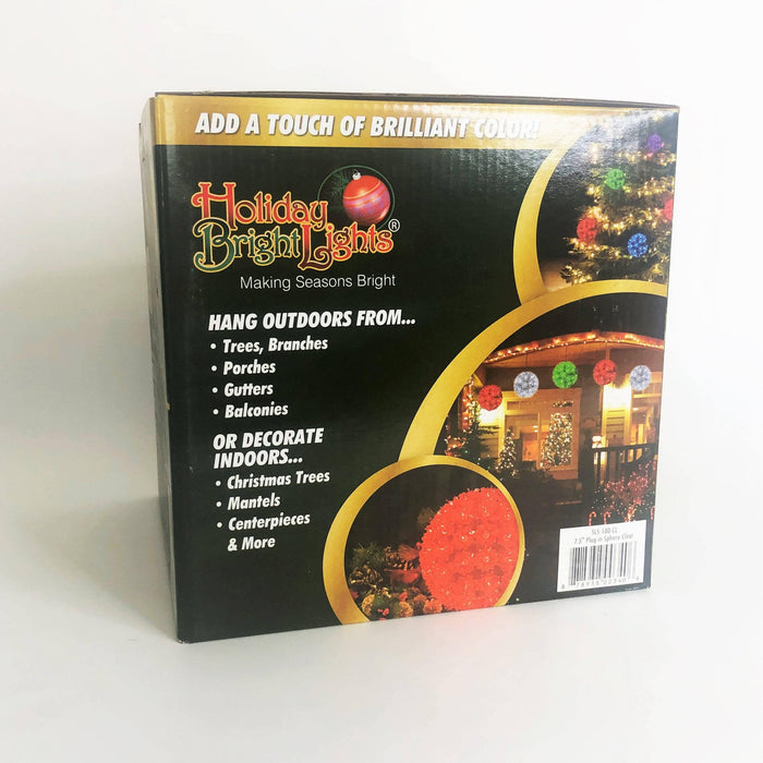 Bright Light Sphere 7.5" Red - Hicks Nurseries