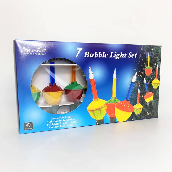 Bubble 7 ct. String Lights Multi-Colored - Hicks Nurseries