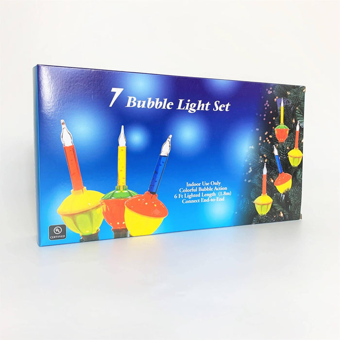 Bubble 7 ct. String Lights Multi-Colored - Hicks Nurseries