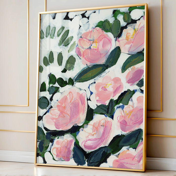 Bursting Pink Blooms, Fine Art Print