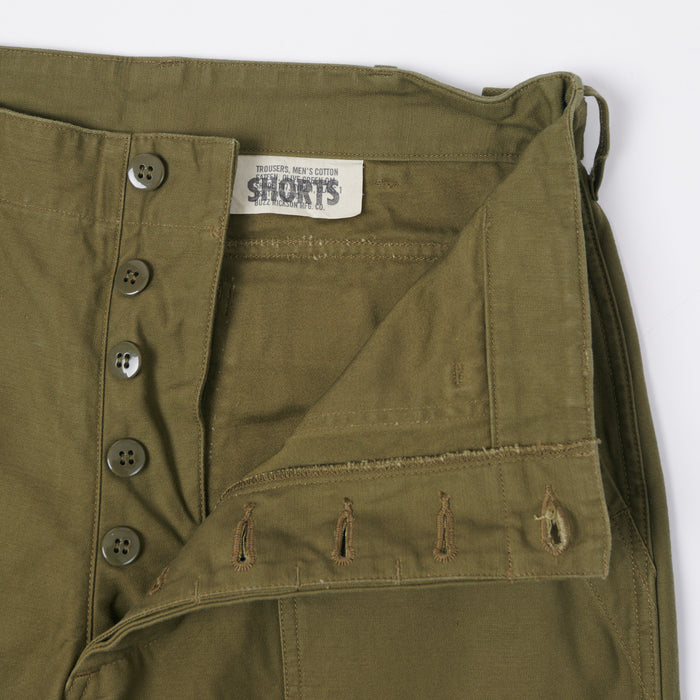 Buzz Rickson's OG-107 Military Shorts - Olive