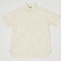 Buzz Rickson's Short Sleeve Chambray Shirt - White