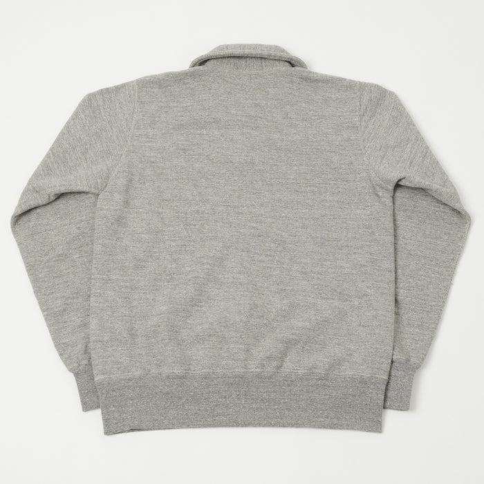 Buzz Rickson's U.S. Air Force Academy Half Zip Sweatshirt - Heather Grey