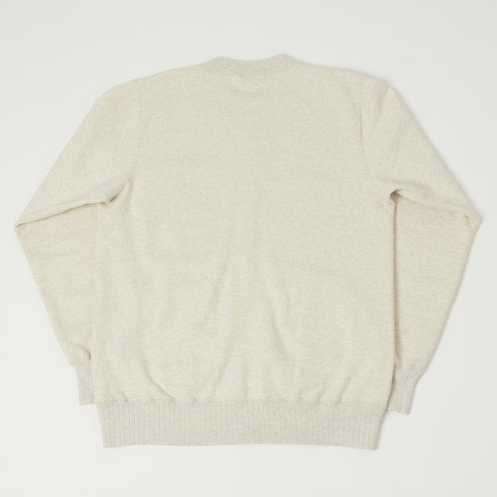 Buzz Rickson's U.S. Army Air Forces Zip Sweatshirt - Oatmeal