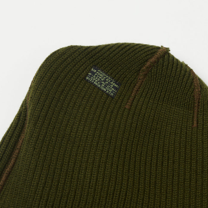 Buzz Rickson's U.S. Navy A-4 Watch Cap - Olive