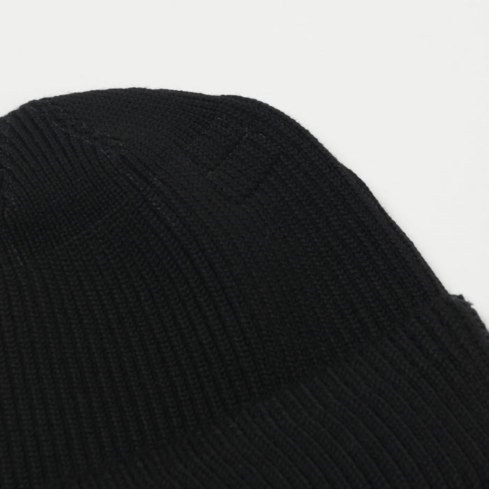 Buzz Rickson's x William Gibson U.S. Navy A-4 Watch Cap - Black