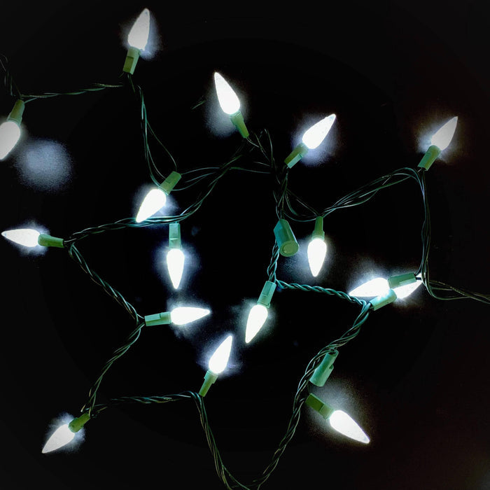 C6 LED 200 ct. String Lights White - Hicks Nurseries