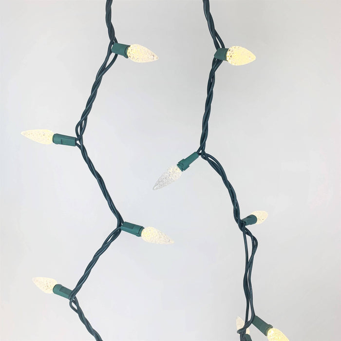 C6 LED 50 ct. String Lights Warm White - Hicks Nurseries