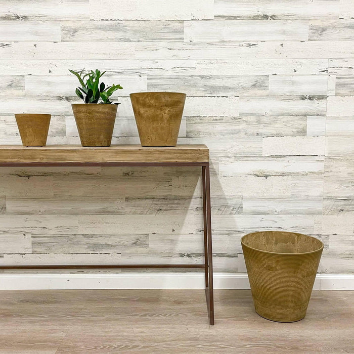 Cali Pot - Taupe - 8-inch - Hicks Nurseries