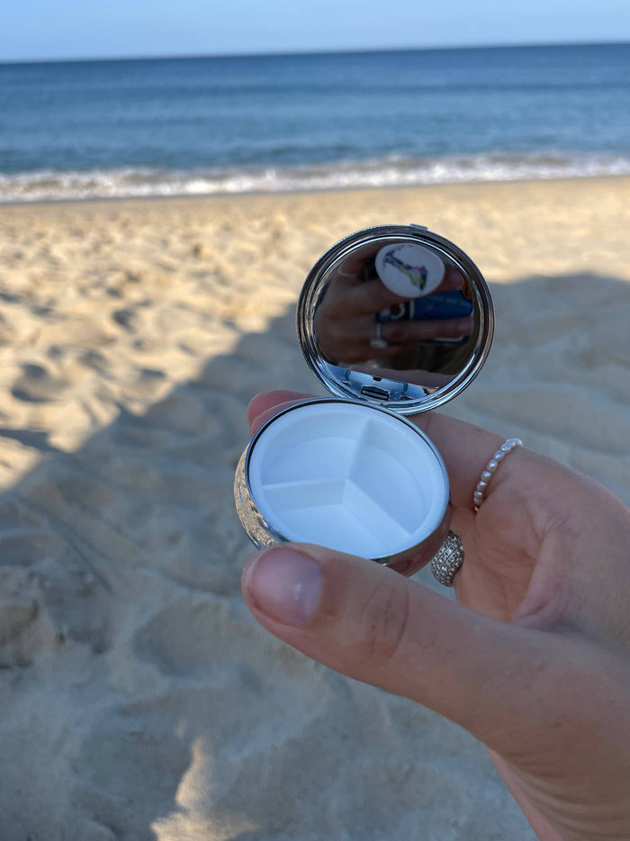 Cape Cod Treasure Box: Round