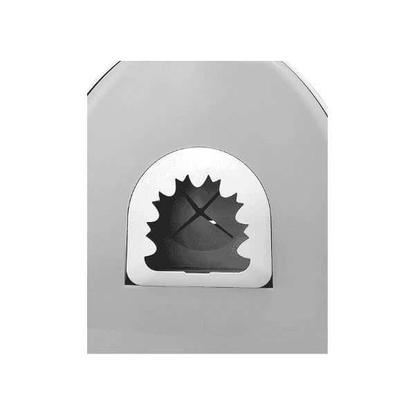 Vialli tissue dispenser Stainless steel close-up detail