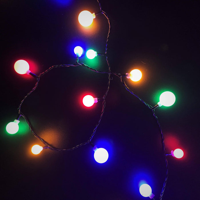 Cherry LED 120 ct. String Lights Multi-Colored - Hicks Nurseries
