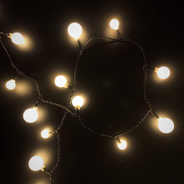 Cherry LED 120 ct. String Lights Warm White - Hicks Nurseries