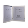 Clement Silver Plated Double 5"x7" Frame