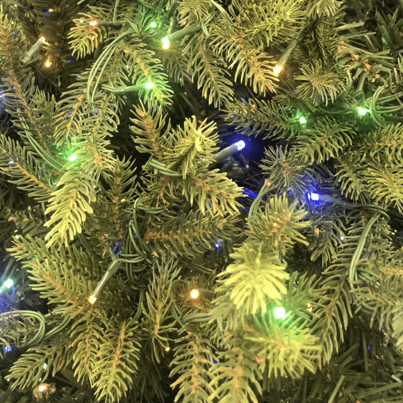 Cluster Twinkle LED 500 ct. String Lights Multi-Colored - Hicks Nurseries