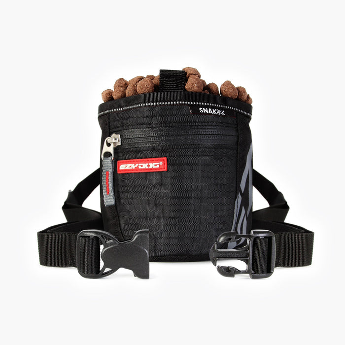 front view with snack in a SnakPak Pro™ Treat Belt on white background