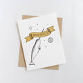 Congrats Narwhal Card