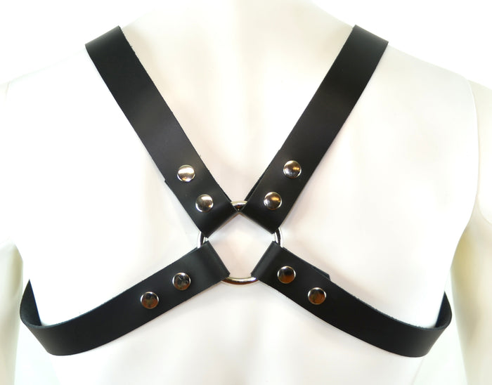 Cross Bulldog Harness Genuine Leather