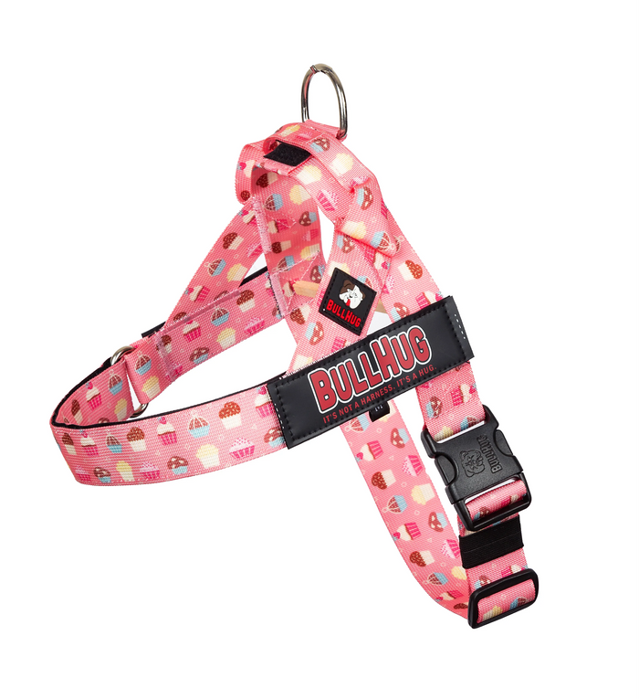 Cupcake BullHug Dog Harness – Non-Choking, Adjustable