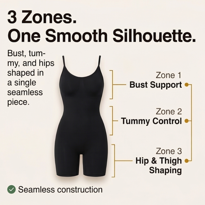 Curvena – Sculpting Bodysuit with Easy Off Design