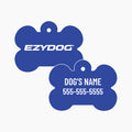Bone ID Tag blue