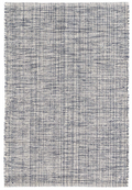 Dash & Albert - Woven Cotton Rug, Marled Indigo