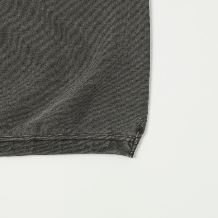 Dubbleworks Heavy Fabric Raglan Sleeve Pigment Dye T-Shirt - Sumikuro