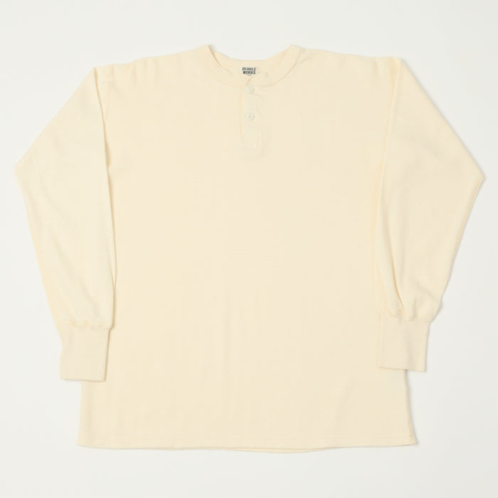 Dubbleworks Long Sleeve Thermal Henley - Kinari